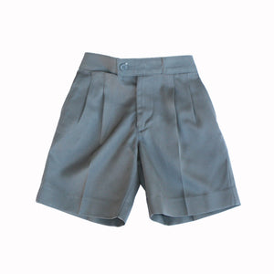 2ND HAND PRIMARY/SECONDARY BOYS - Grey Shorts (Elastic waist & Tab waist)