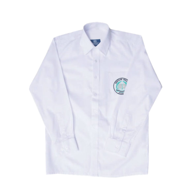 2ND HAND PRIMARY/SECONDARY BOYS - White Long Sleeve Shirt